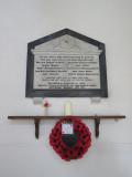 St Mary the Virgin War Memorial , Denton